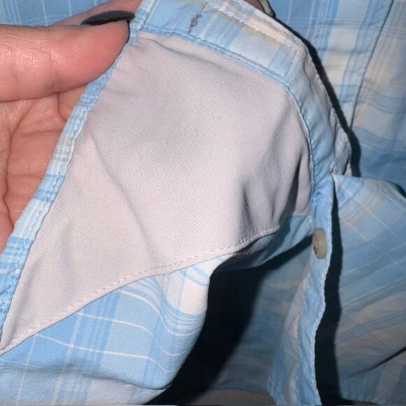 Patagonia Women's Sun Stretch Shirt Sz Large - Picture 5 of 8